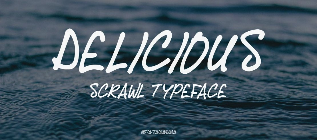 Delicious Scrawl Font Family