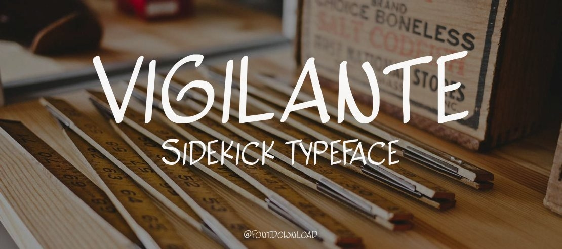 Vigilante Sidekick Font Family