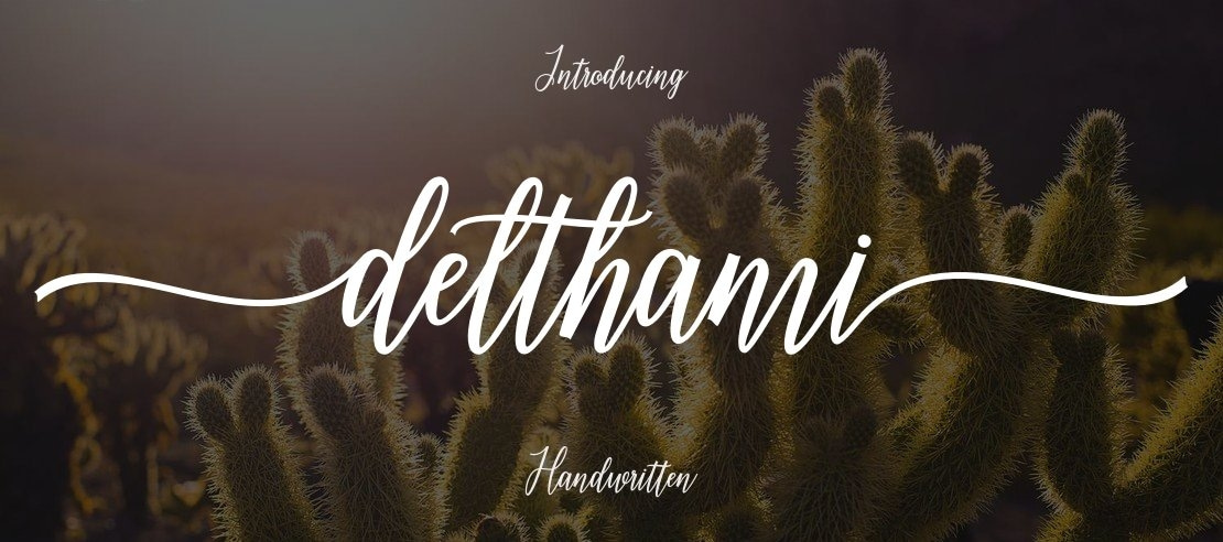 delthami Font