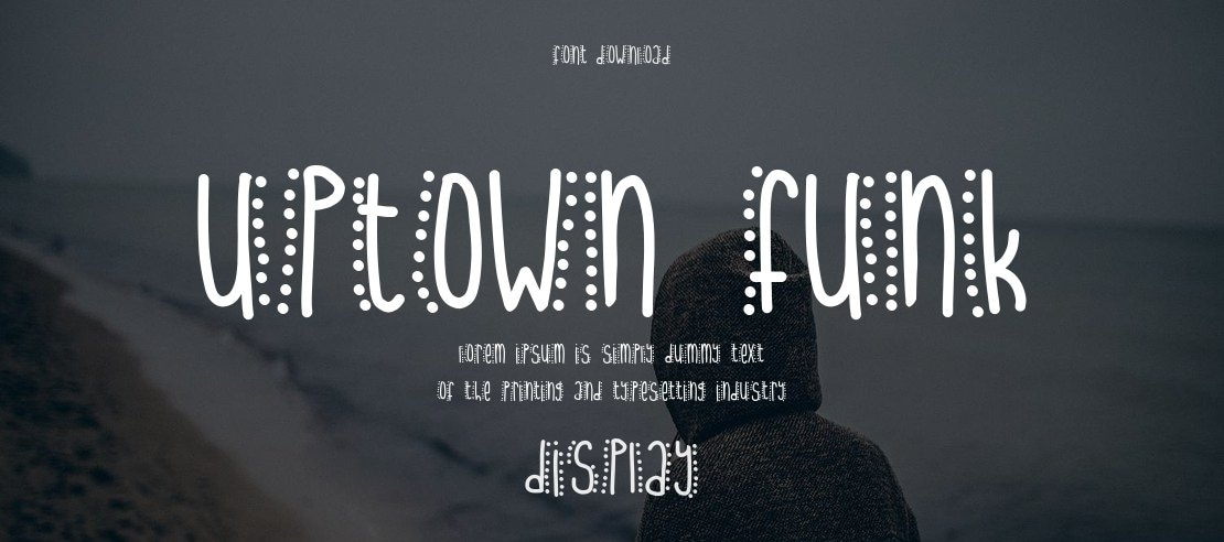 uptown funk Font