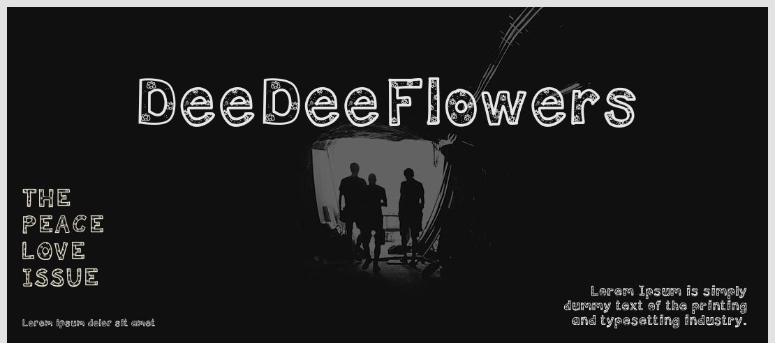 DeeDeeFlowers Font