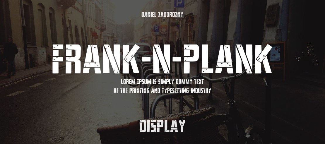 Frank-n-Plank Font Family