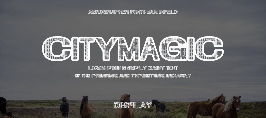 CityMagic Font