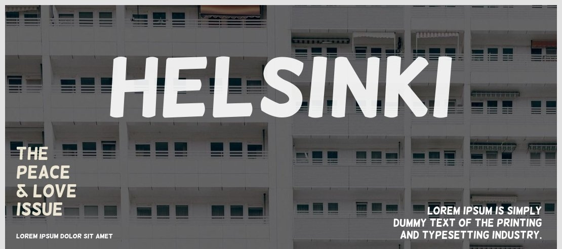 Helsinki Font