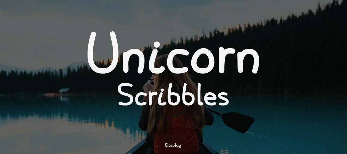 Unicorn Scribbles Font
