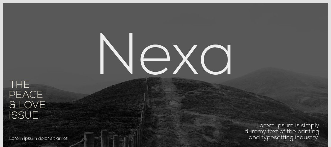 Nexa Font Family