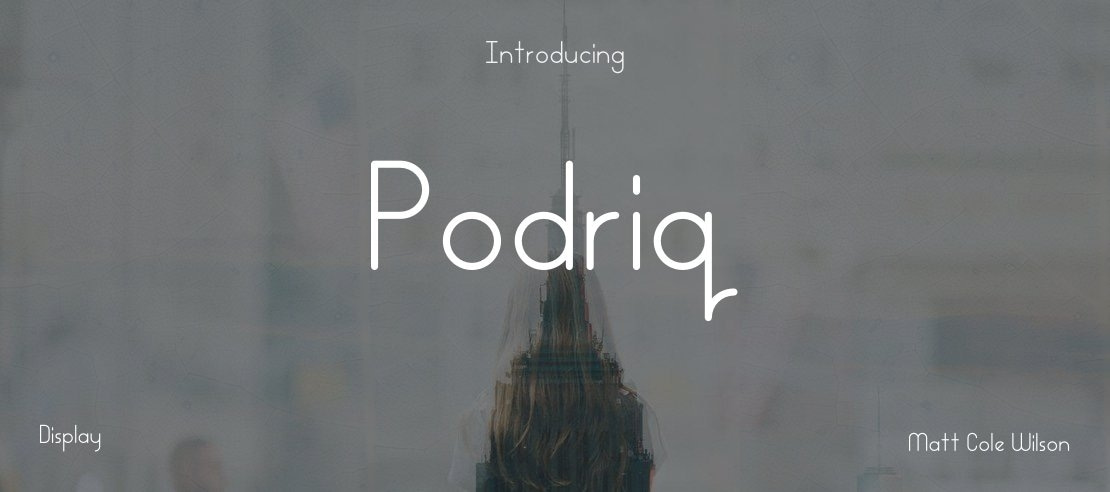 Podriq Font Family