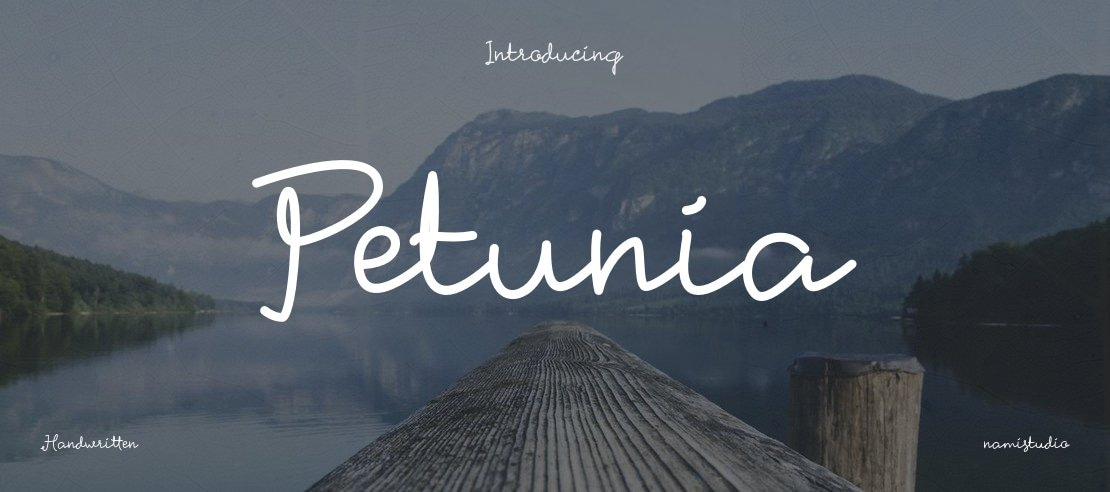 Petunia Font