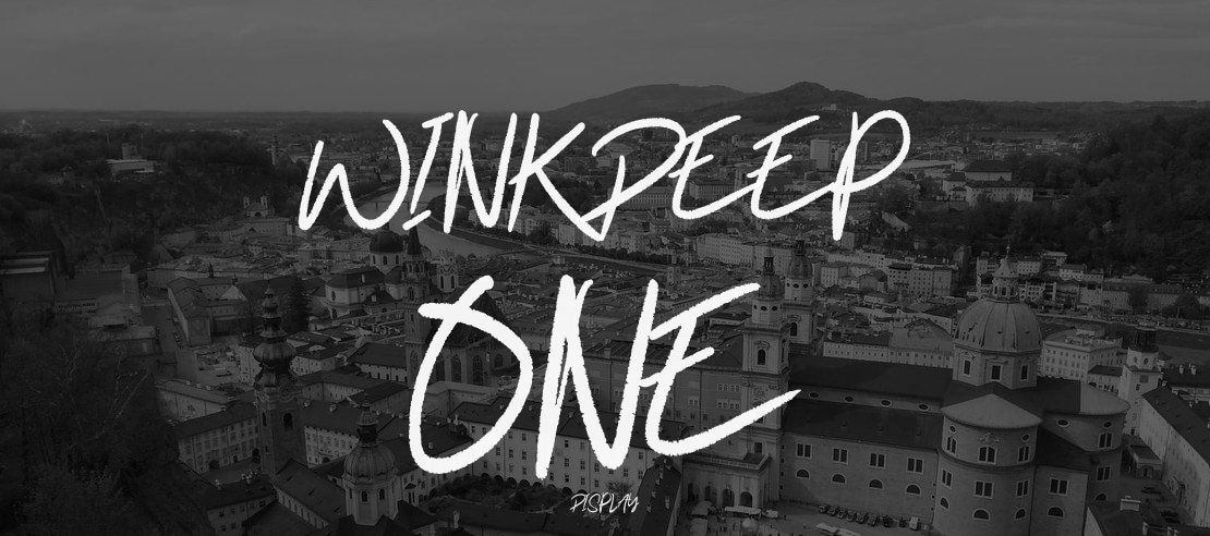 Winkdeep One Font Family