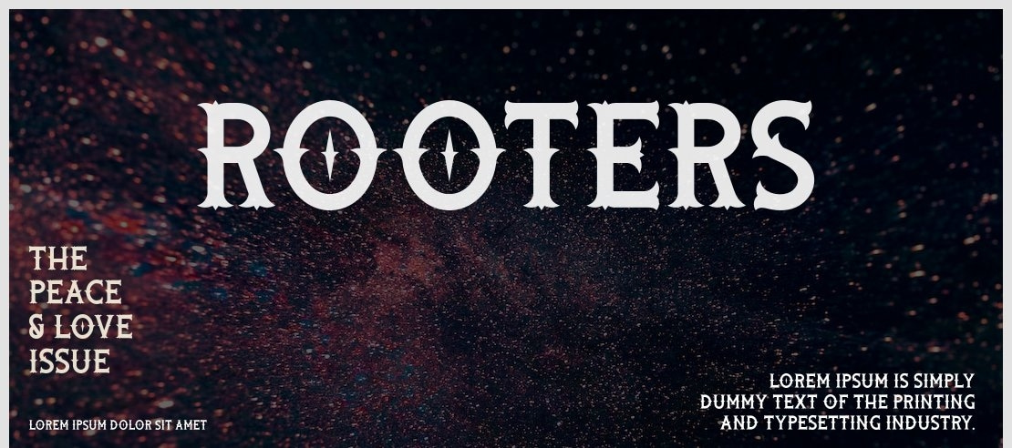 Rooters Font Family