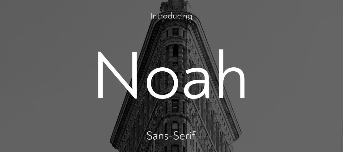 Noah Font Family