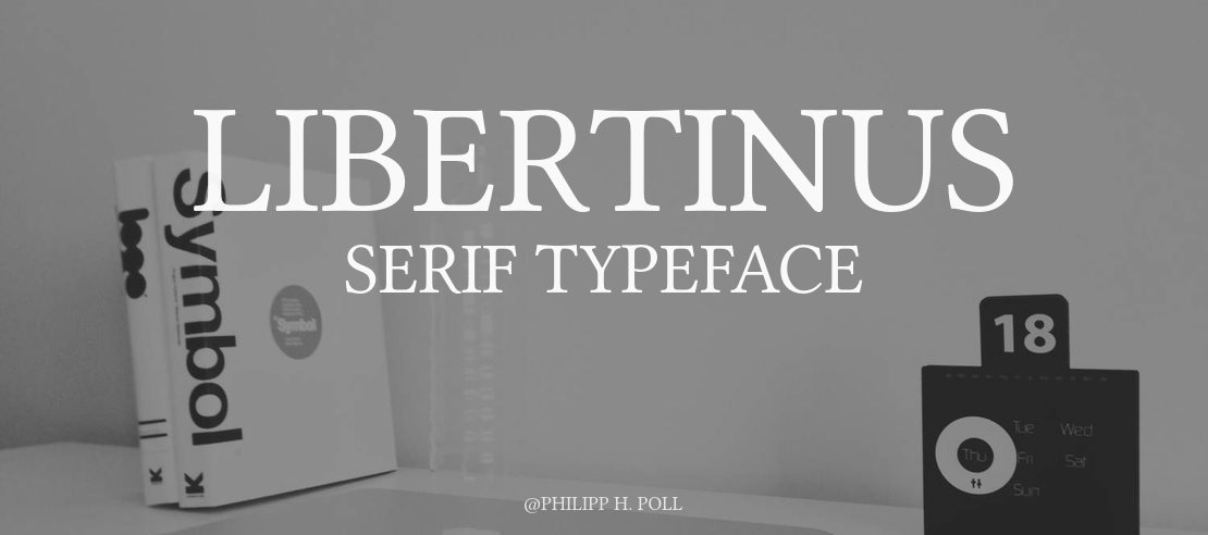 Libertinus Serif Font Family