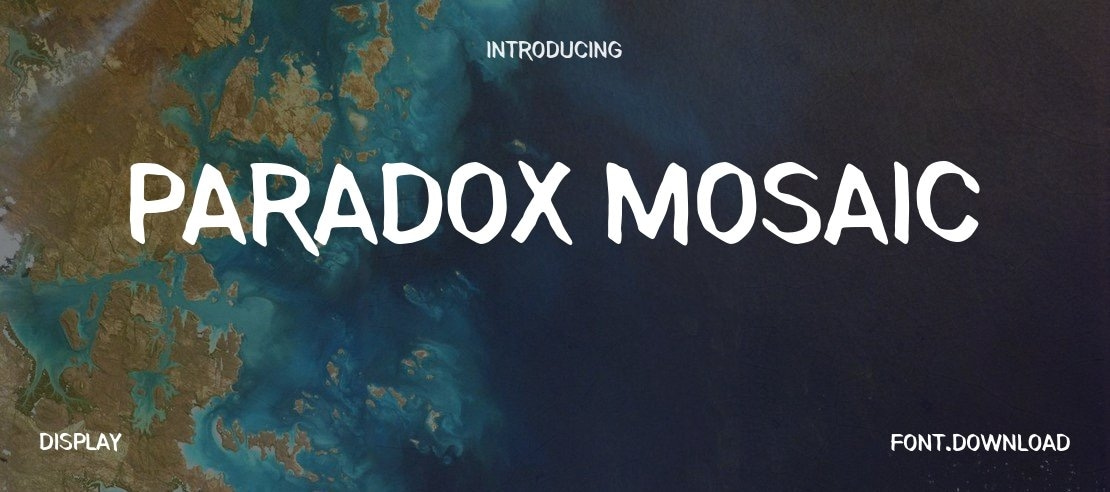 Paradox Mosaic Font