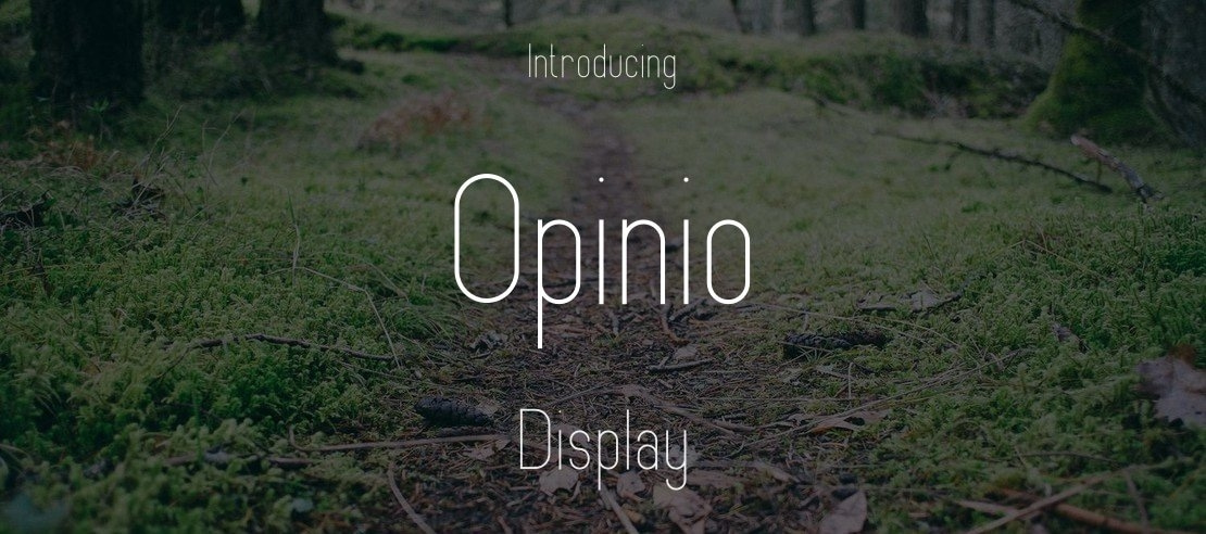 Opinio Font