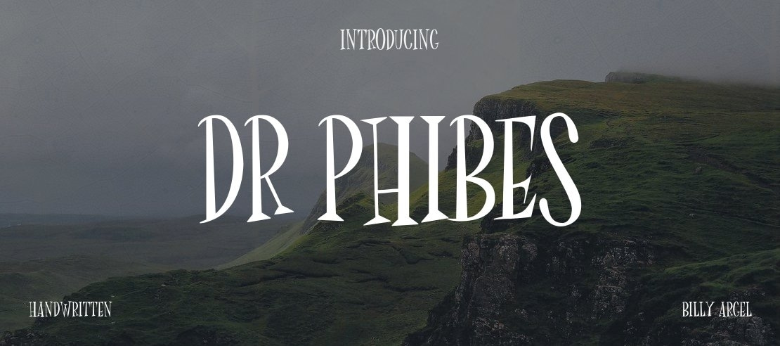 Dr Phibes Font Family