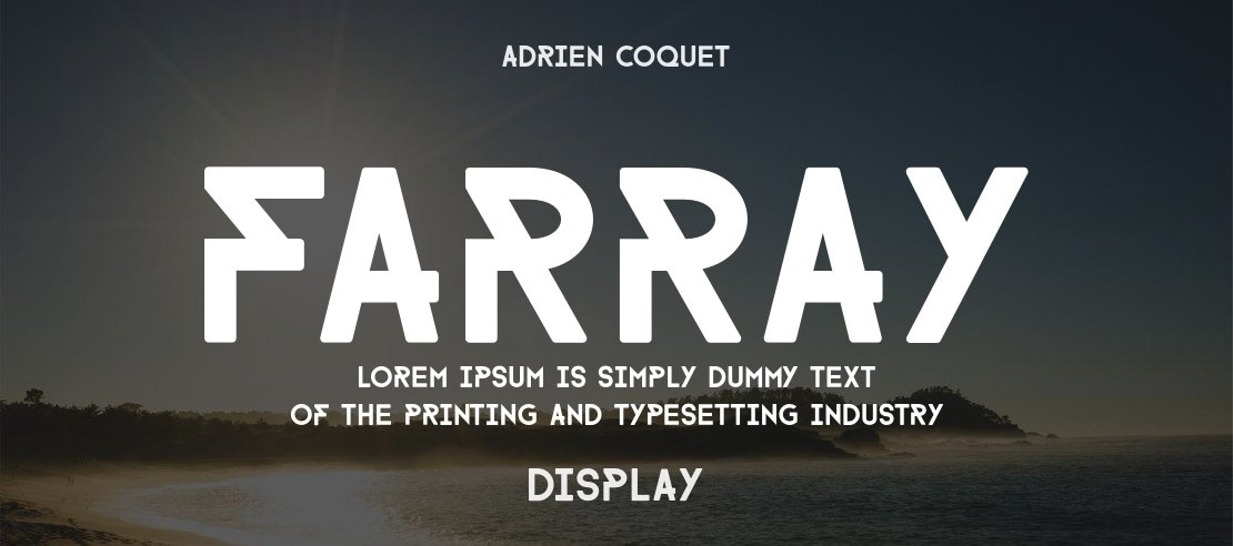 FARRAY Font