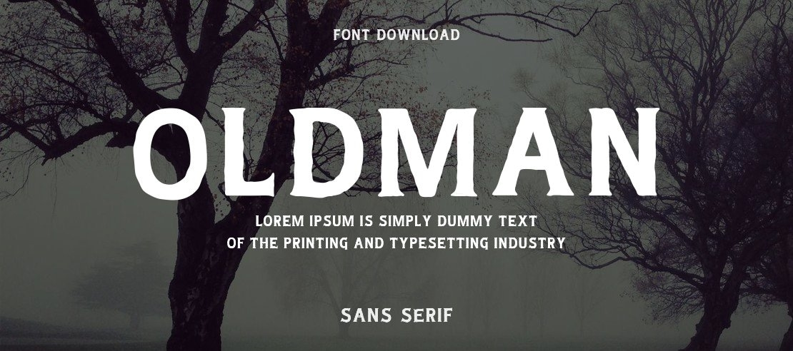 OldMan Font