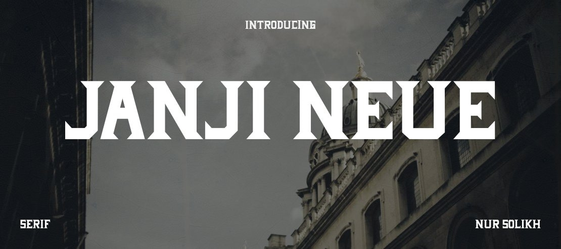 Janji Neue Font