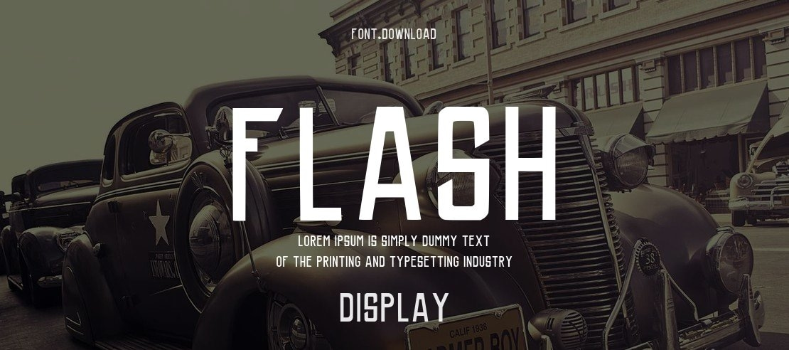 Flash Font