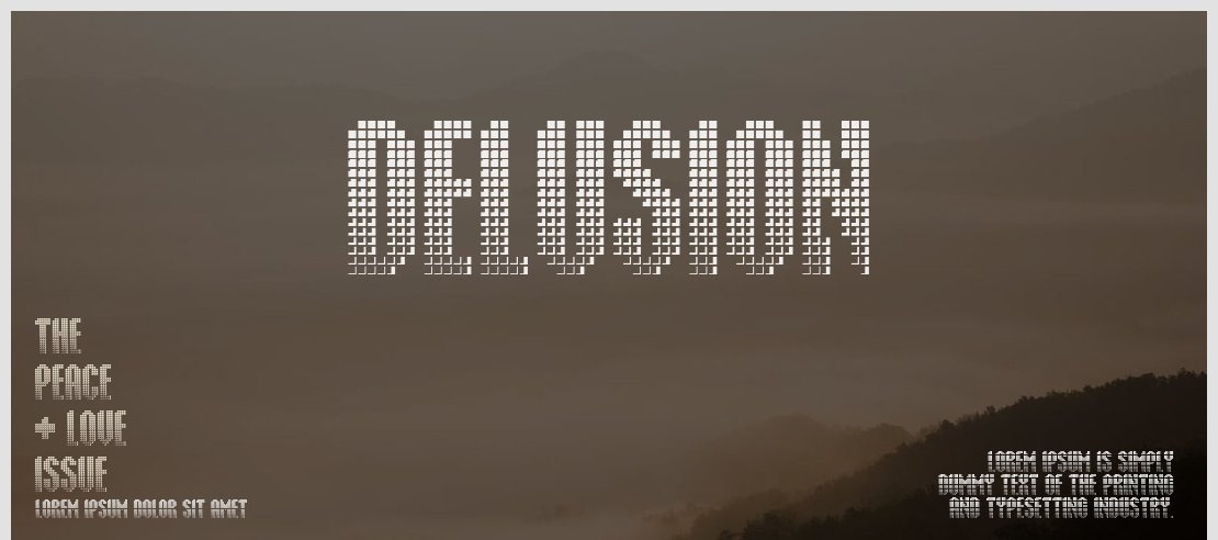 Delusion Font