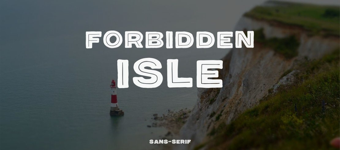 Forbidden Isle Font