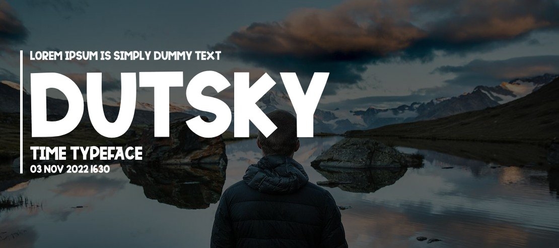 DUTSKY TIME Font