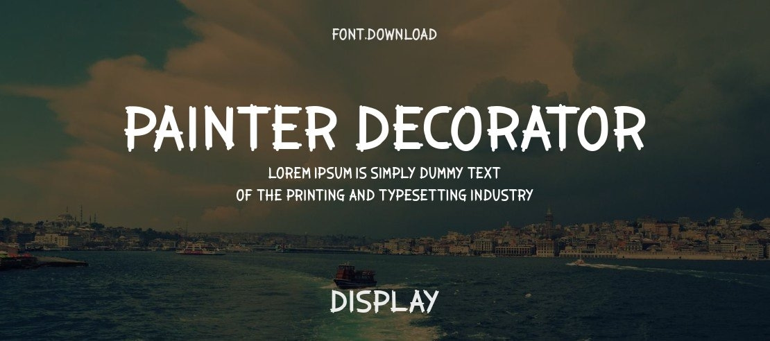 Painter Decorator Font