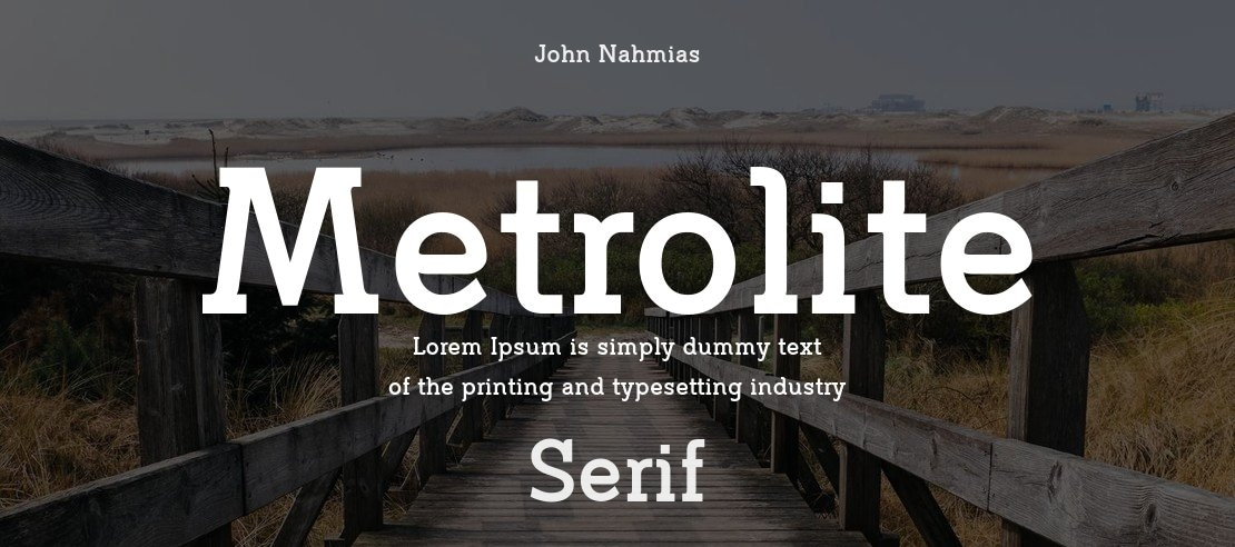 Metrolite Font Family