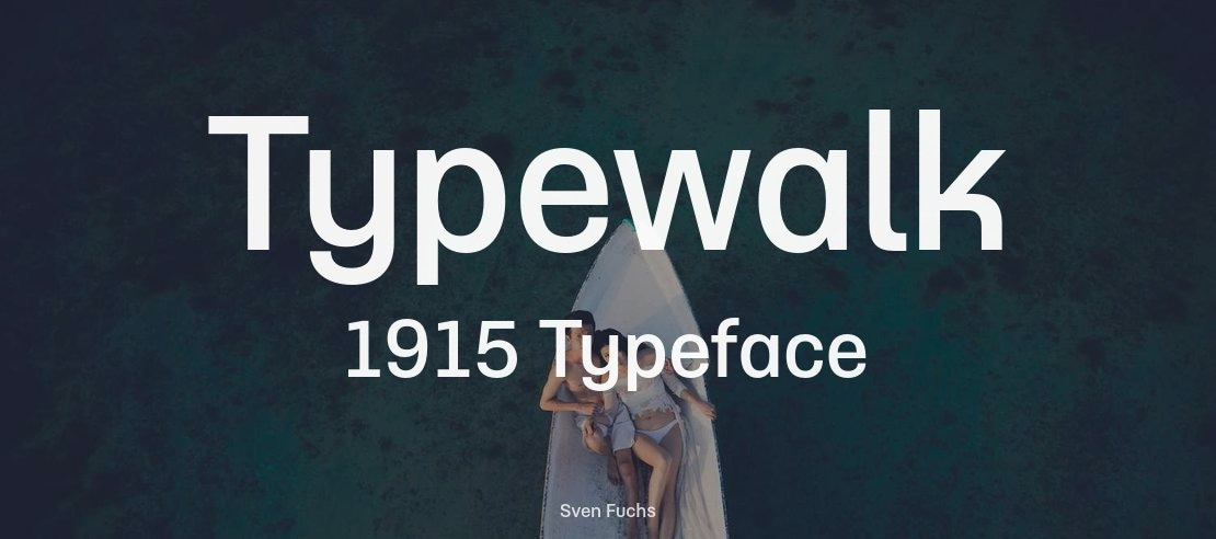 Typewalk 1915 Font Family