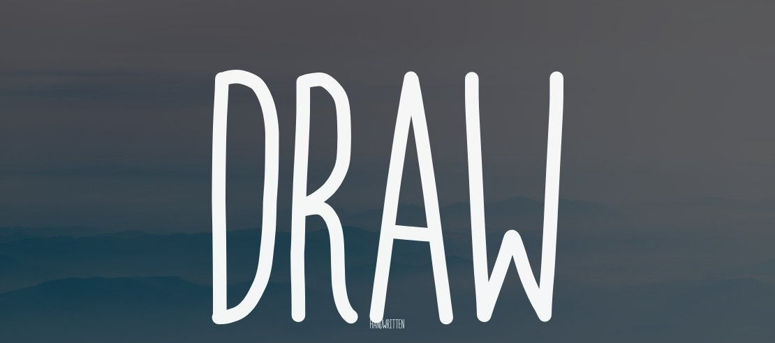 Draw Your Brand Font Family