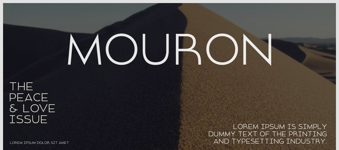 Mouron Font