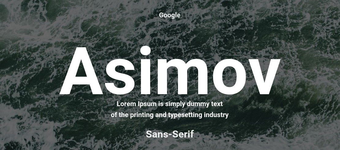 Asimov Font Family