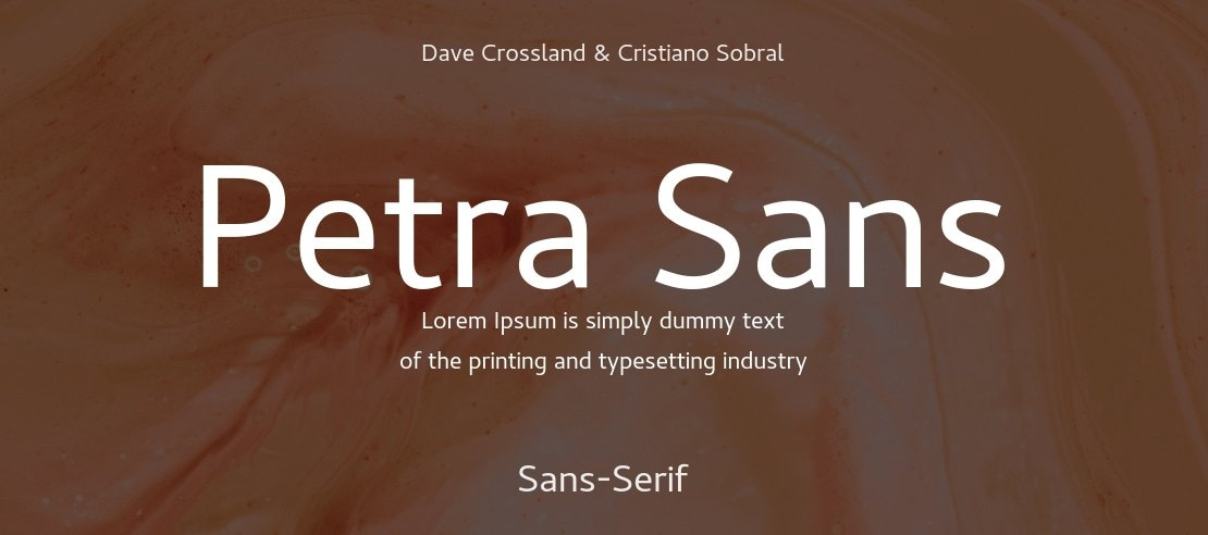 Petra Sans Font Family