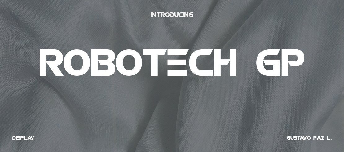 ROBOTECH GP Font