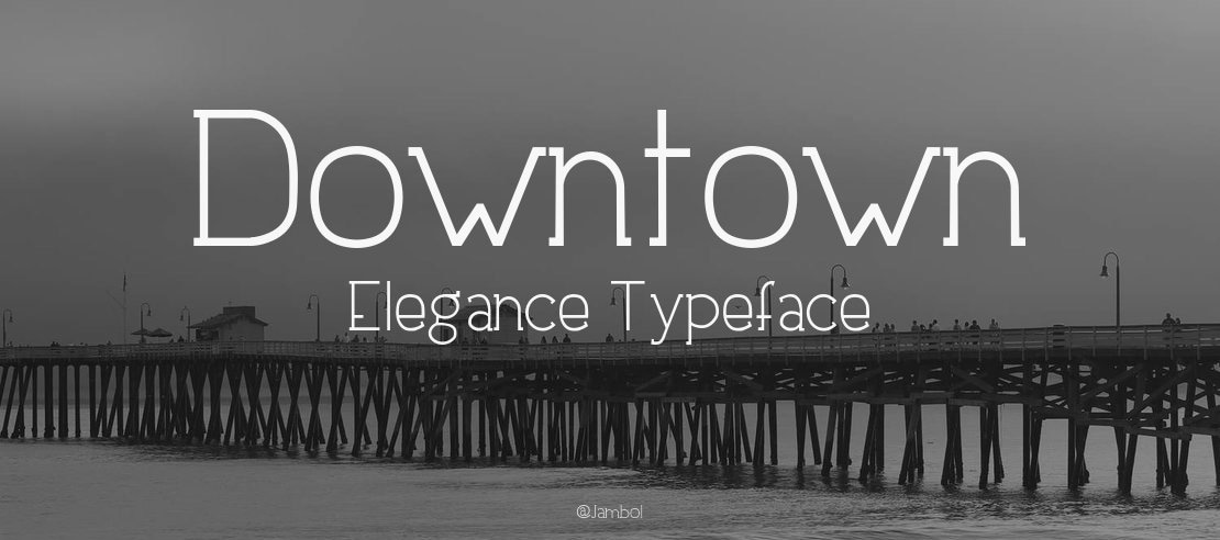 Downtown Elegance Font Family
