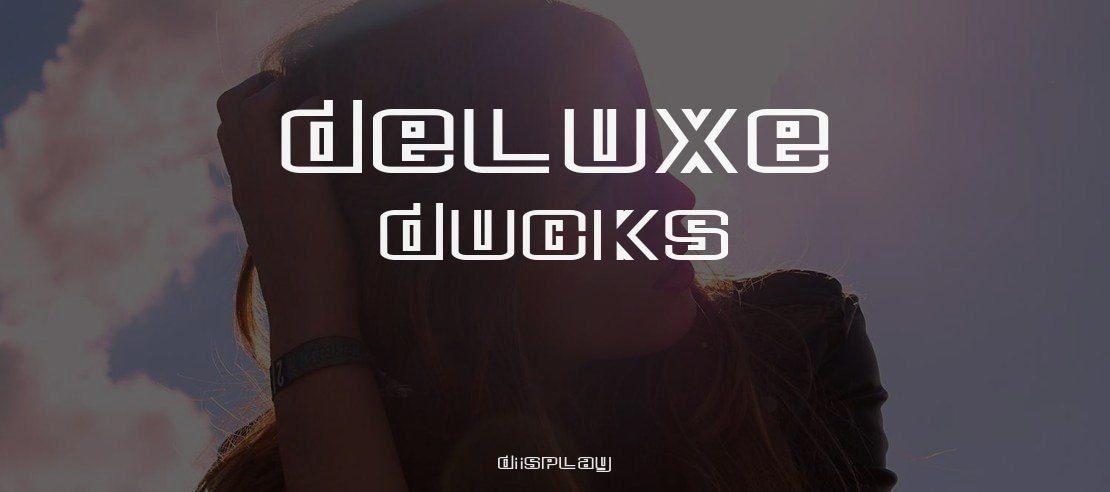 Deluxe Ducks Font