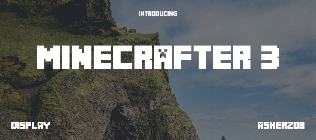 MineCrafter 3 Font