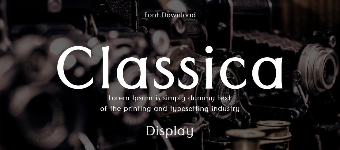 Classica Font Family