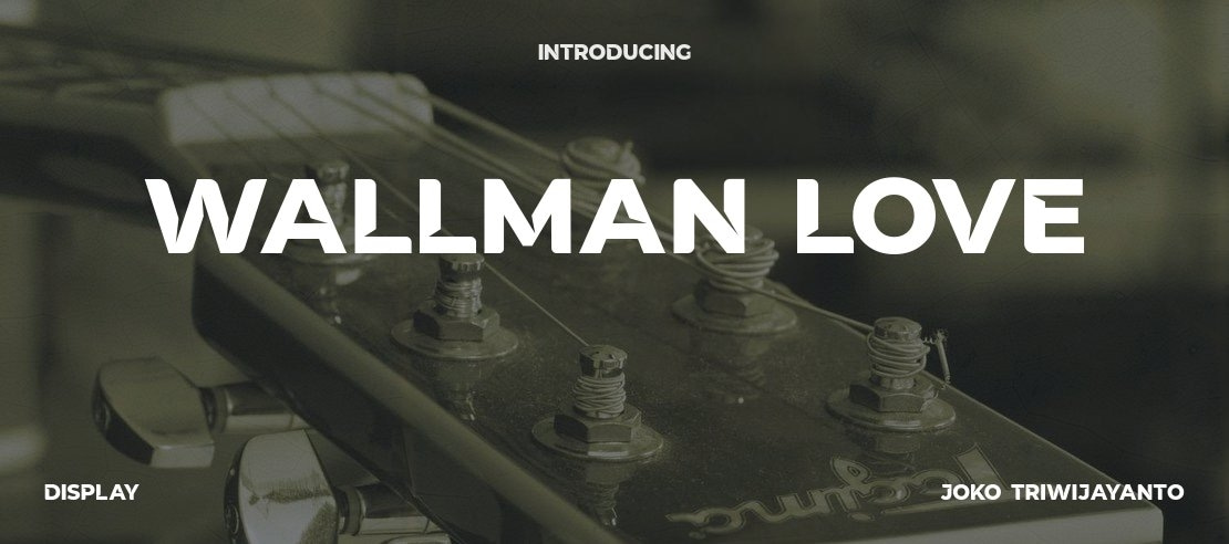 Wallman Love Font