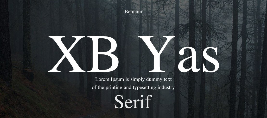 XB Yas Font Family