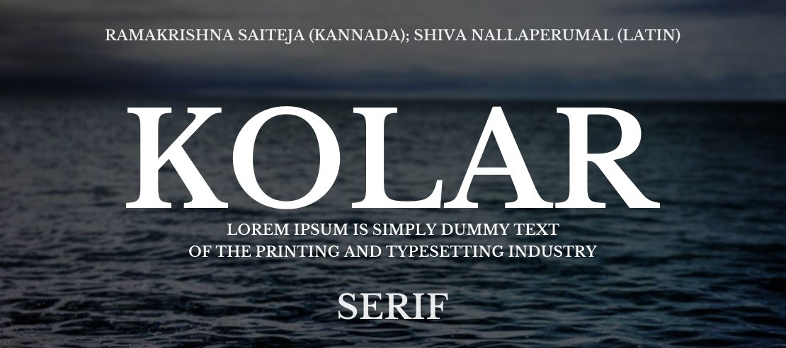 Kolar Font Family