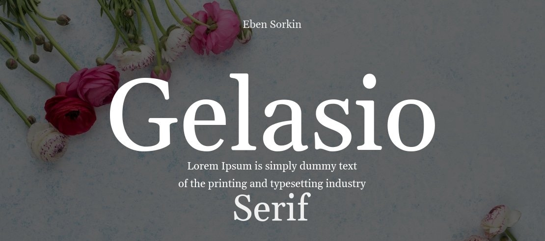 Gelasio Font Family