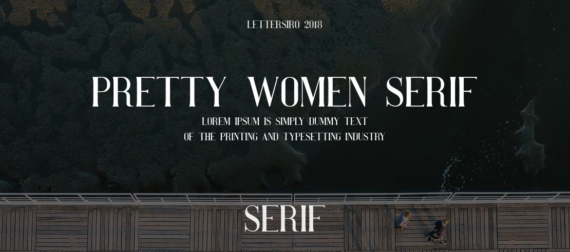 Pretty Women serif Font