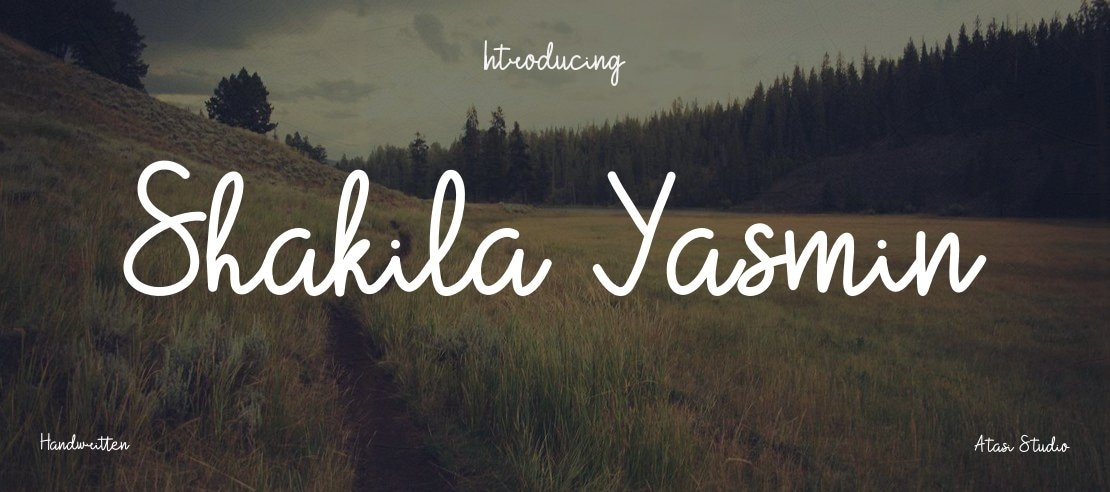 Shakila Yasmin Font