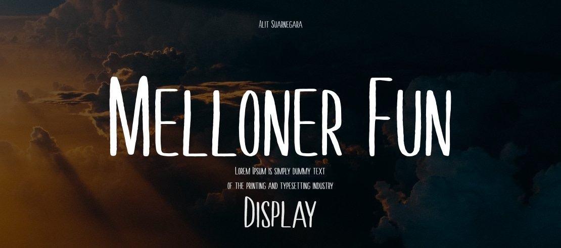 Melloner Fun Font