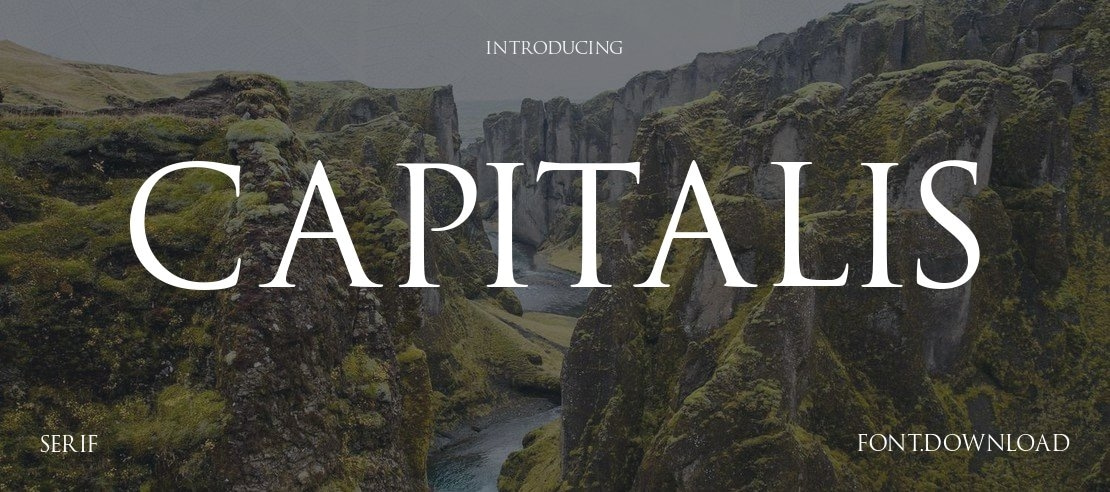 Capitalis Font