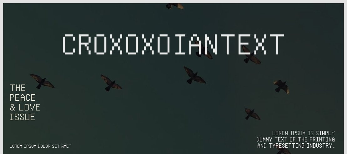 CroxoxoianText Font