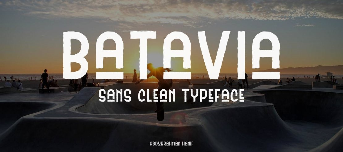 Batavia Sans Clean Font