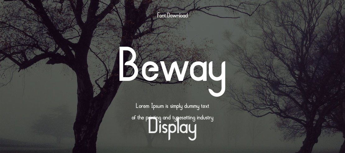 Beway Font Family