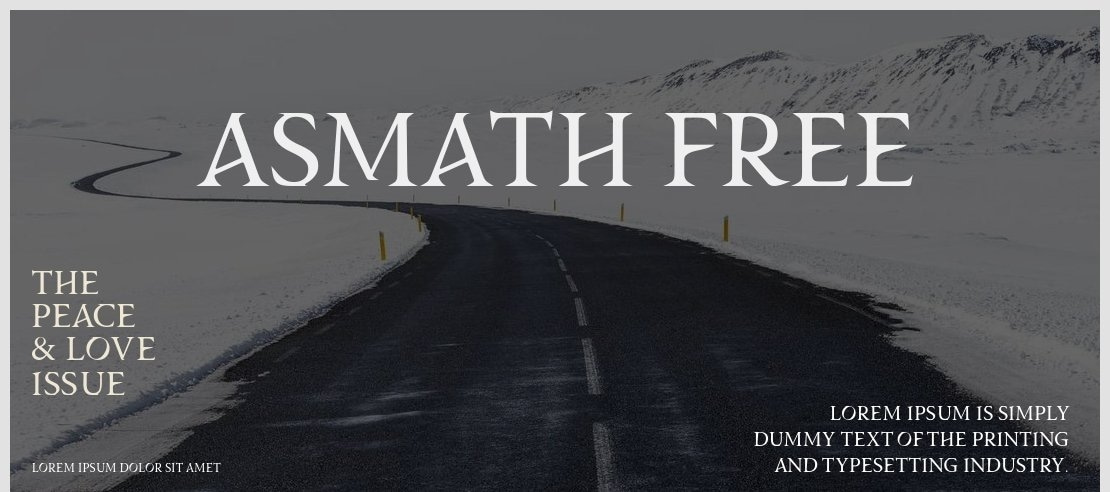 Asmath Free Font